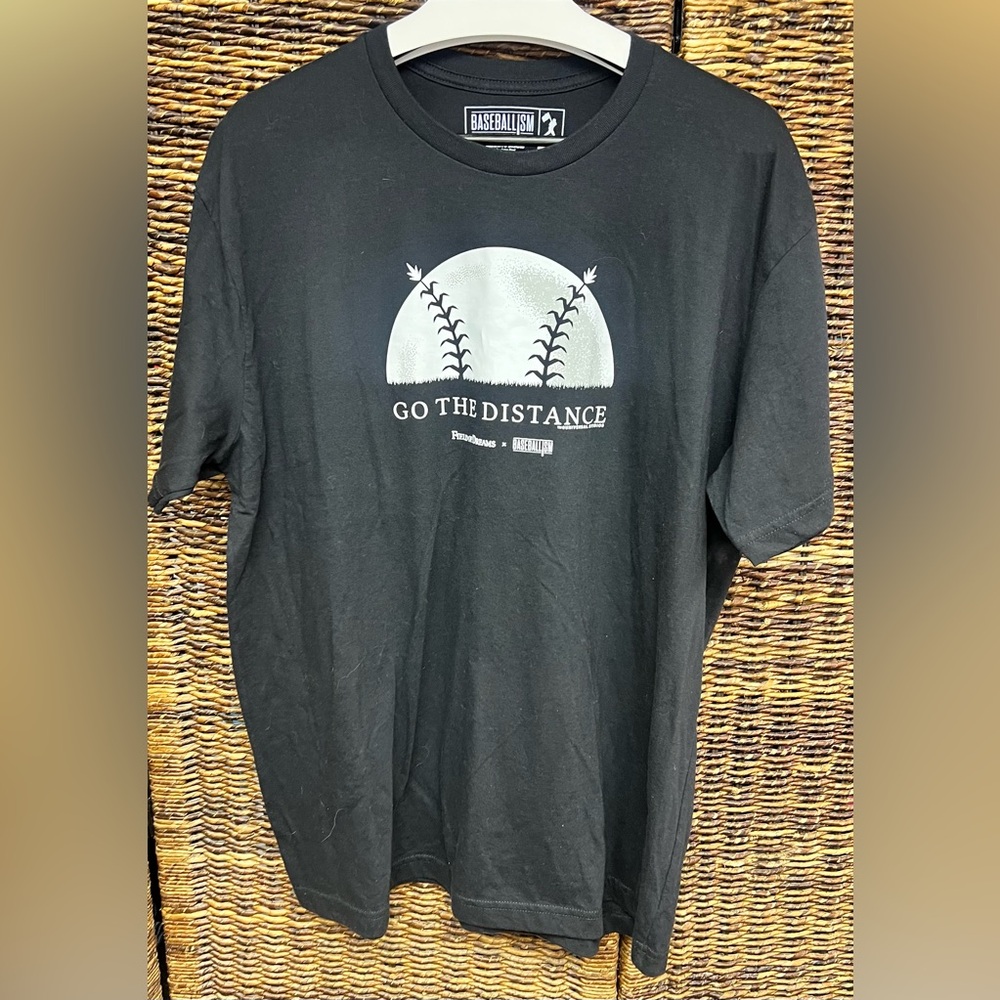 Baseballism- Field of Dreams Black‎ T-Shirt, Men’s XXL
